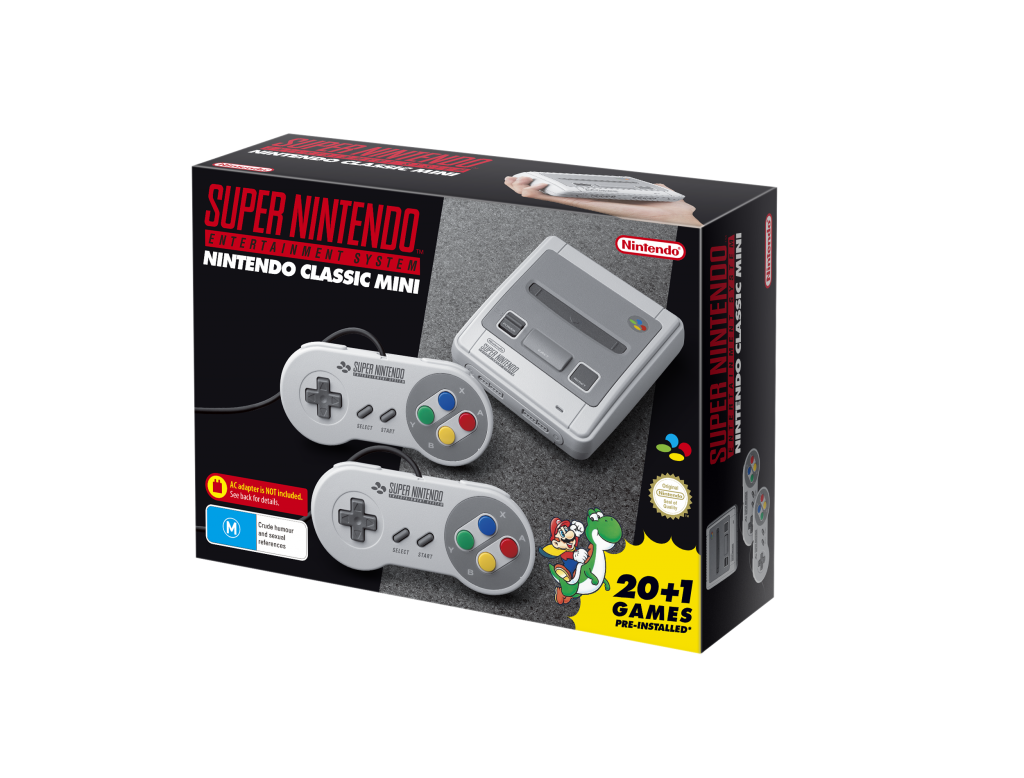 NINTENDO ANNOUNCES THE NINTENDO CLASSIC MINI SUPER NINTENDO