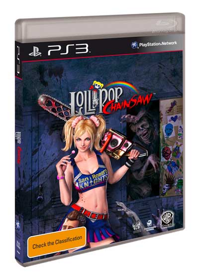 Lick It or Lump It - Confirmed Box Art for Lollipop Chainsaw