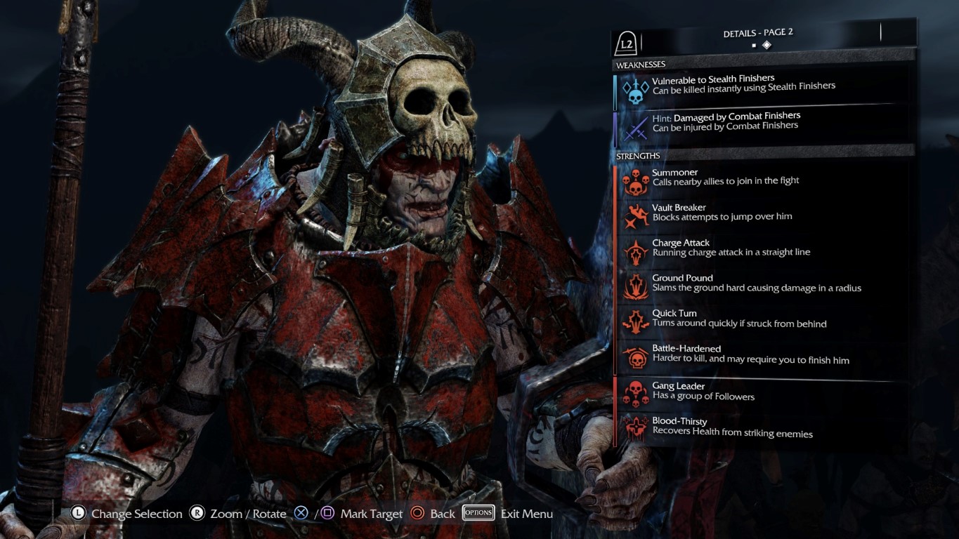 Middle-Earth: Shadow of Mordor combat