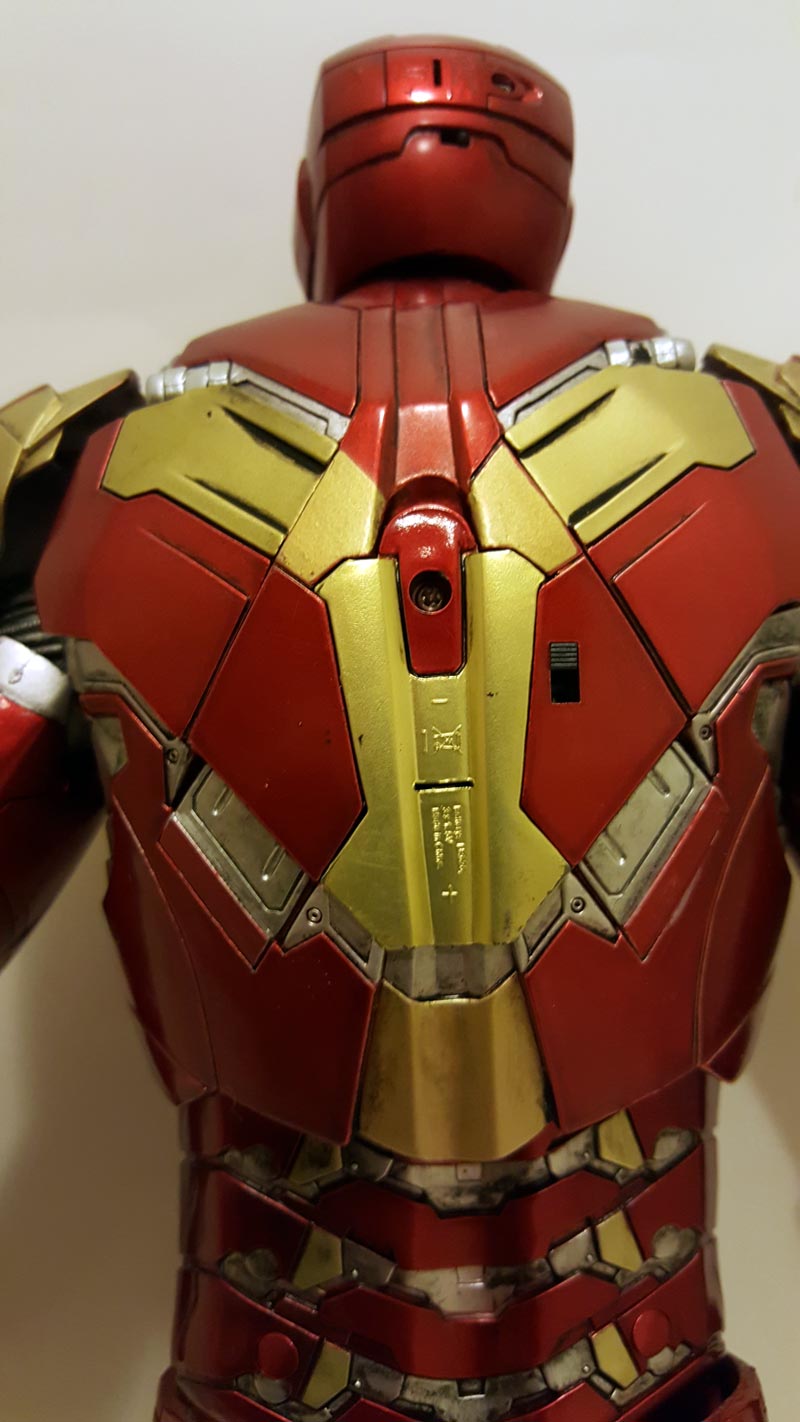 NECA Marvel Avengers Age of Ultron 1/4 Scale Iron Man Action Figure ...