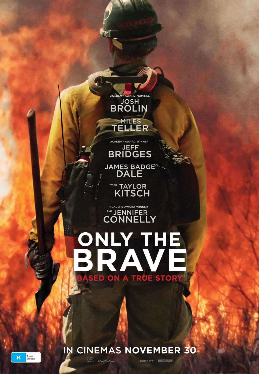 only the brave cast dvd
