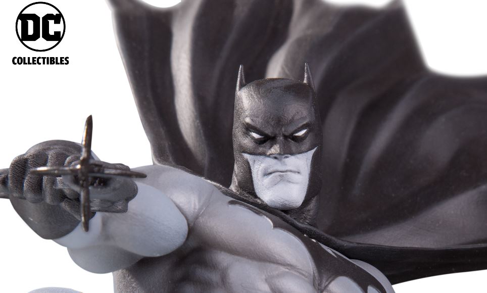 WB & DC to Unveil the 100th Statue in the Batman Black & White