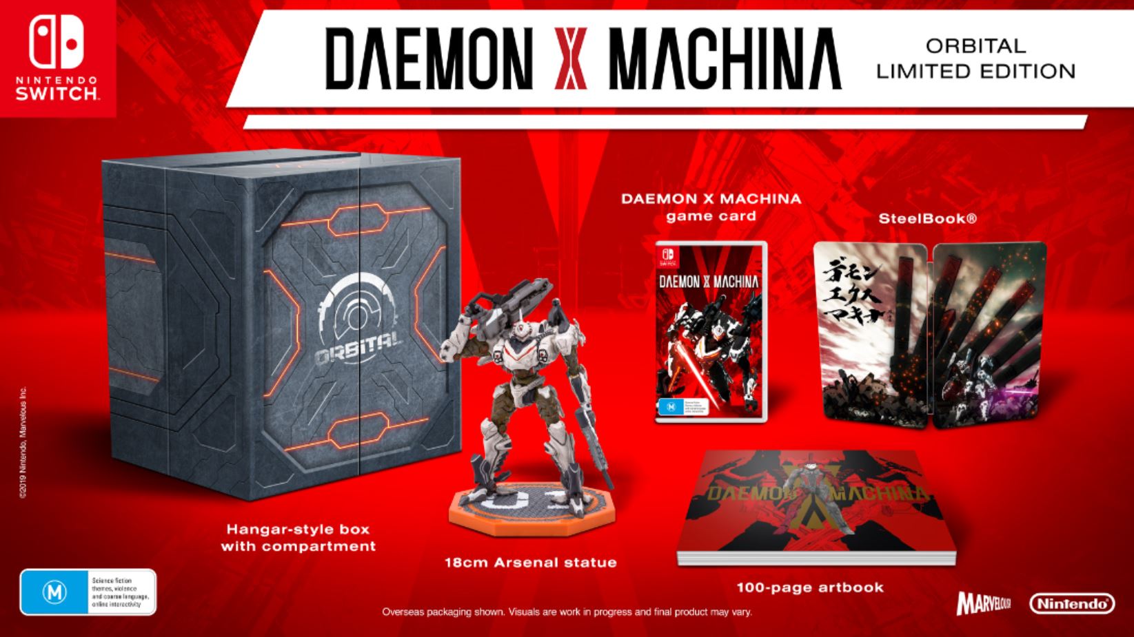 daemon x machina switch