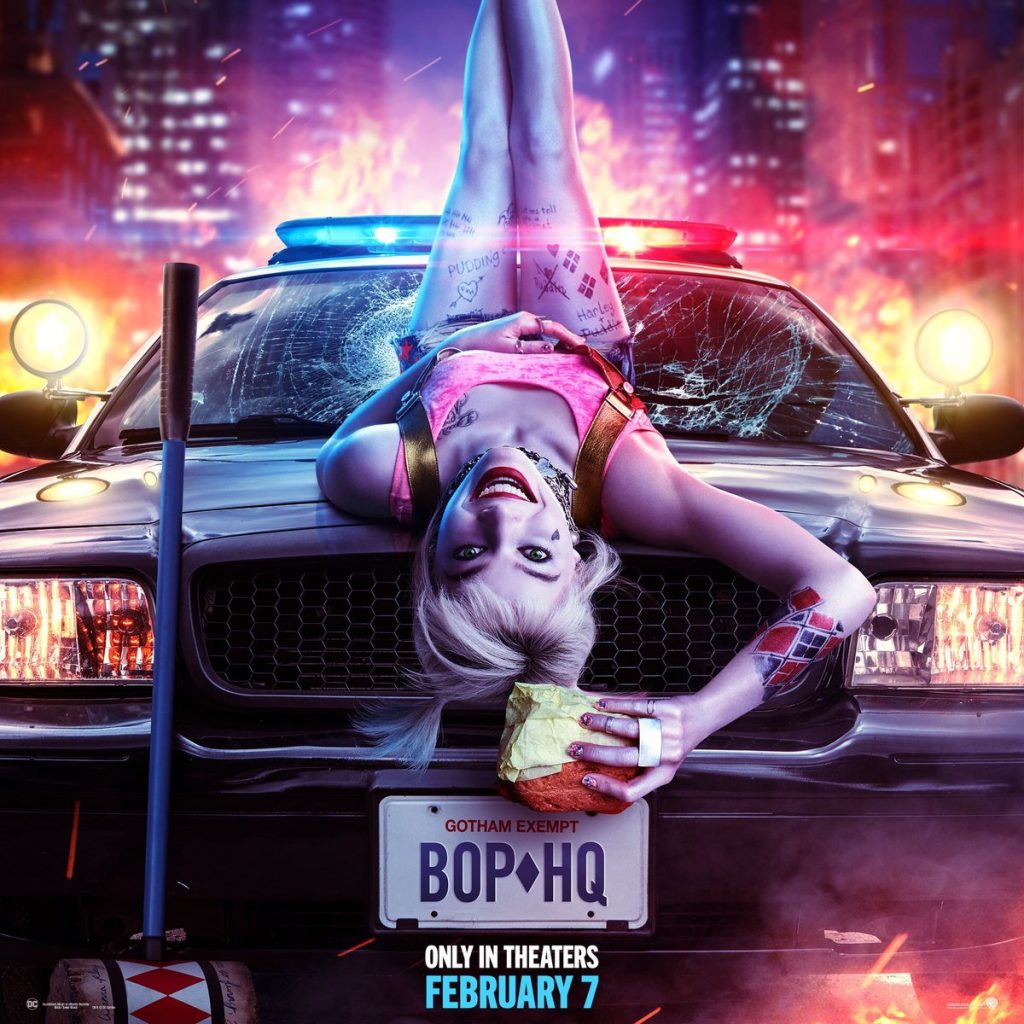 New Birds of Prey film posters Margot Robbie as Harley Quinn