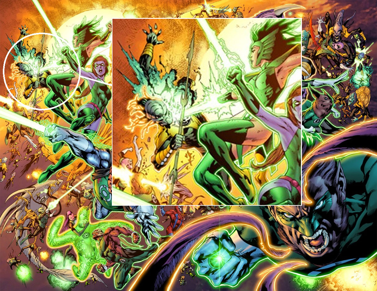 DC Comics The Green Lantern X Boston Celtics