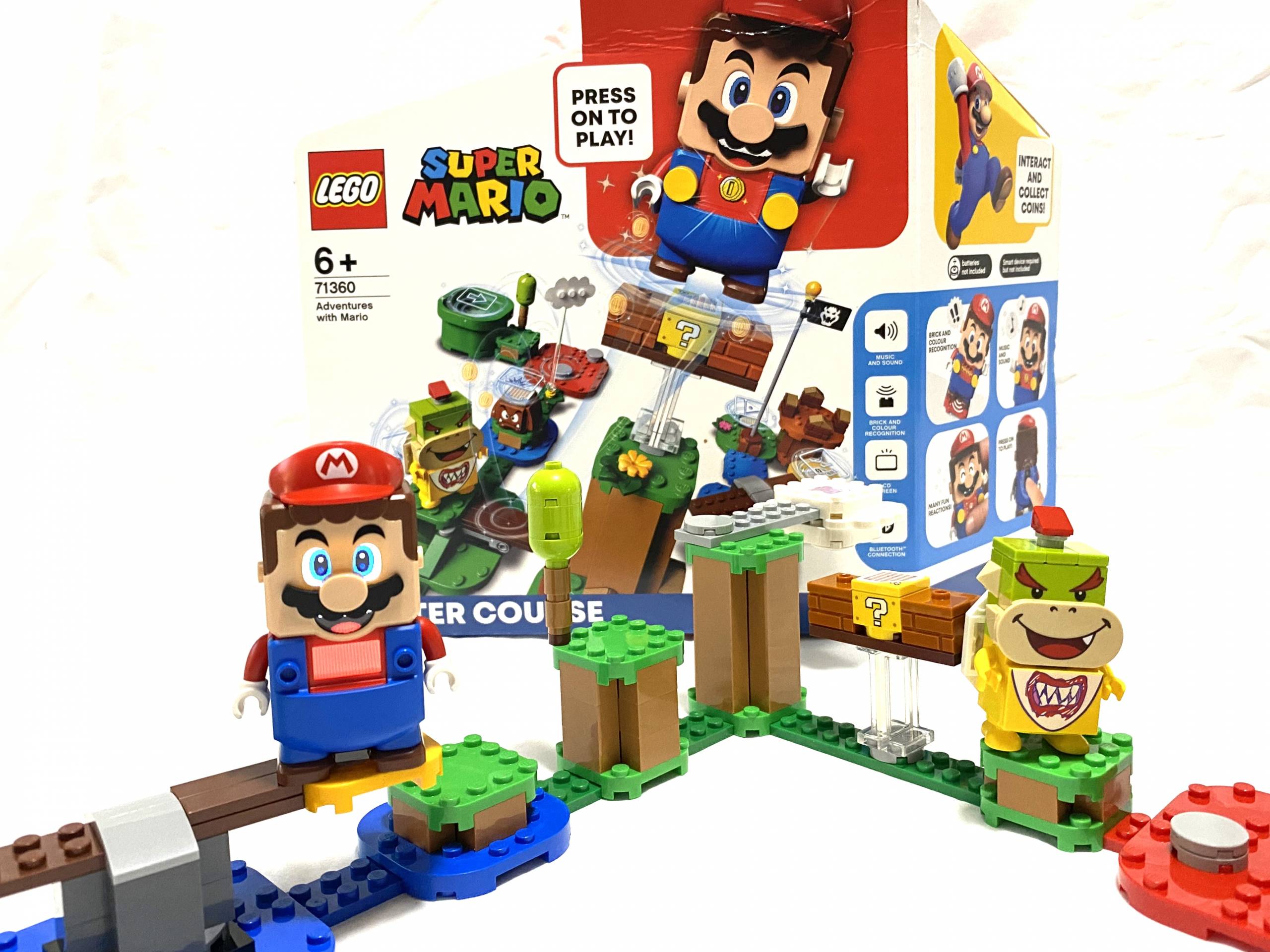 LEGO Super Mario Starter Course Review & LEGO Super Mario Piranha Plant Power Slide - Impulse Gamer