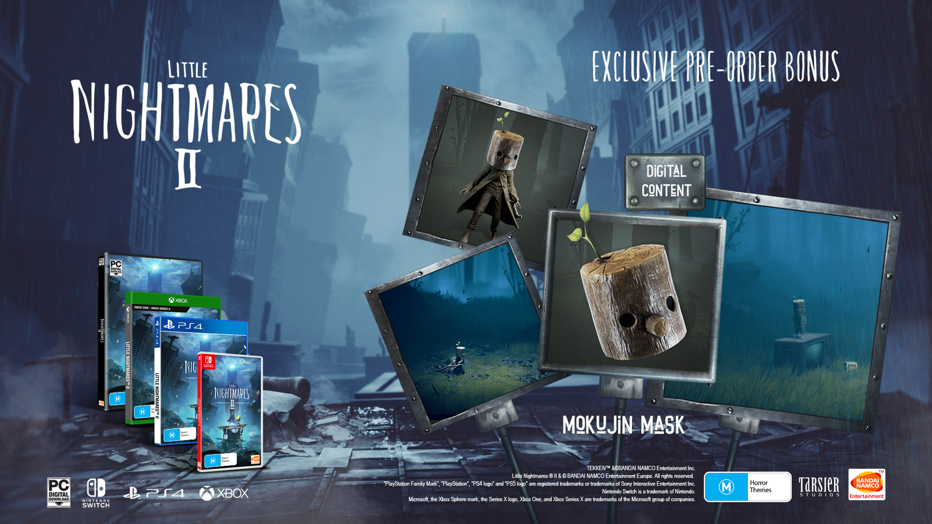 Pre-orders for Little Nightmares II are available now!