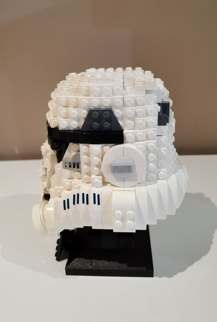 storm trooper lego helmet