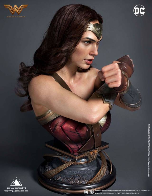 wonder woman life size bust