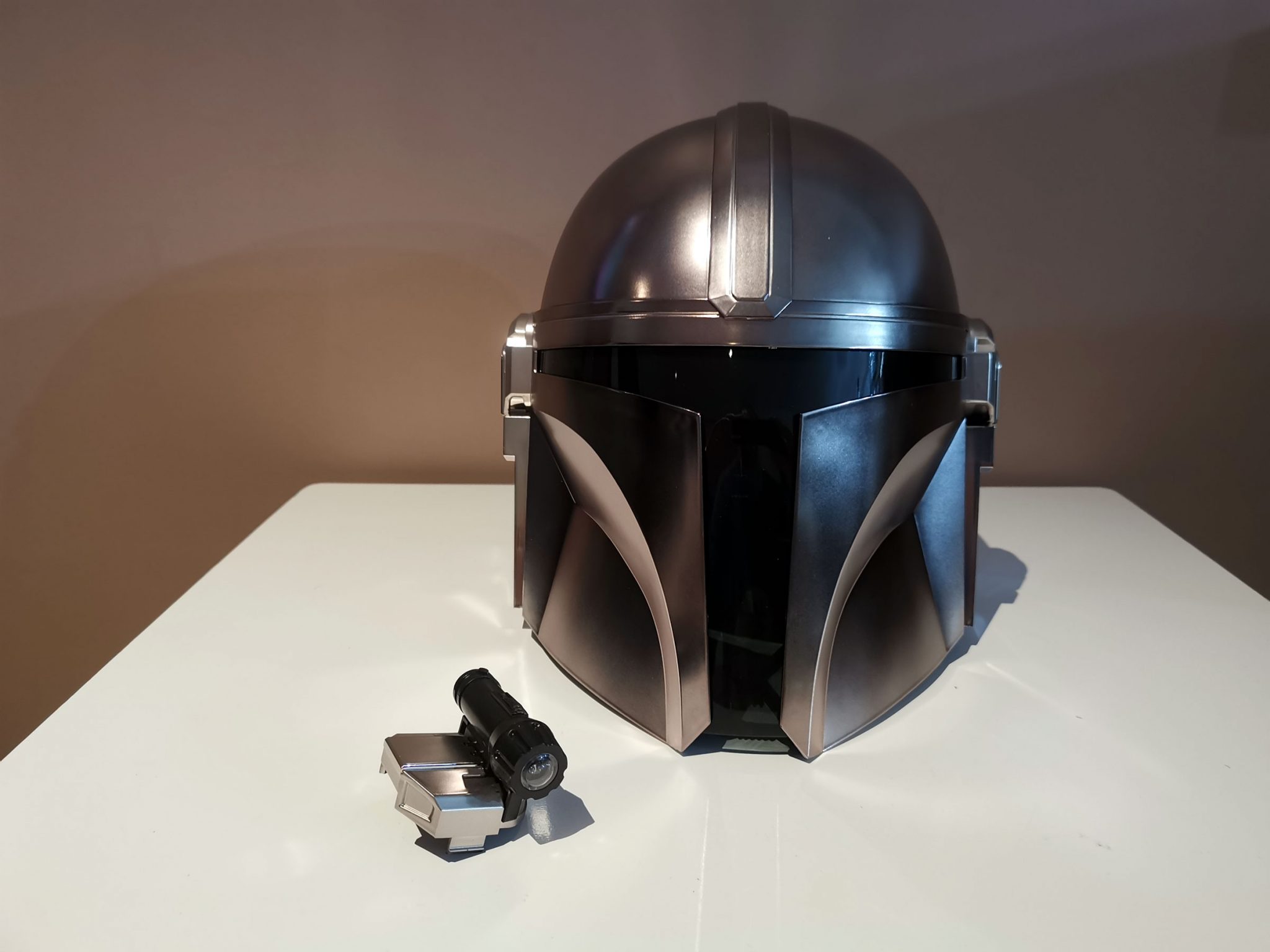 black series mandalorian helmet unboxing