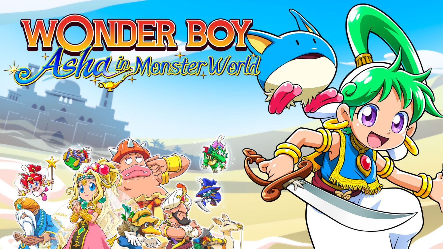 Wonder boy asha in monster world прохождение