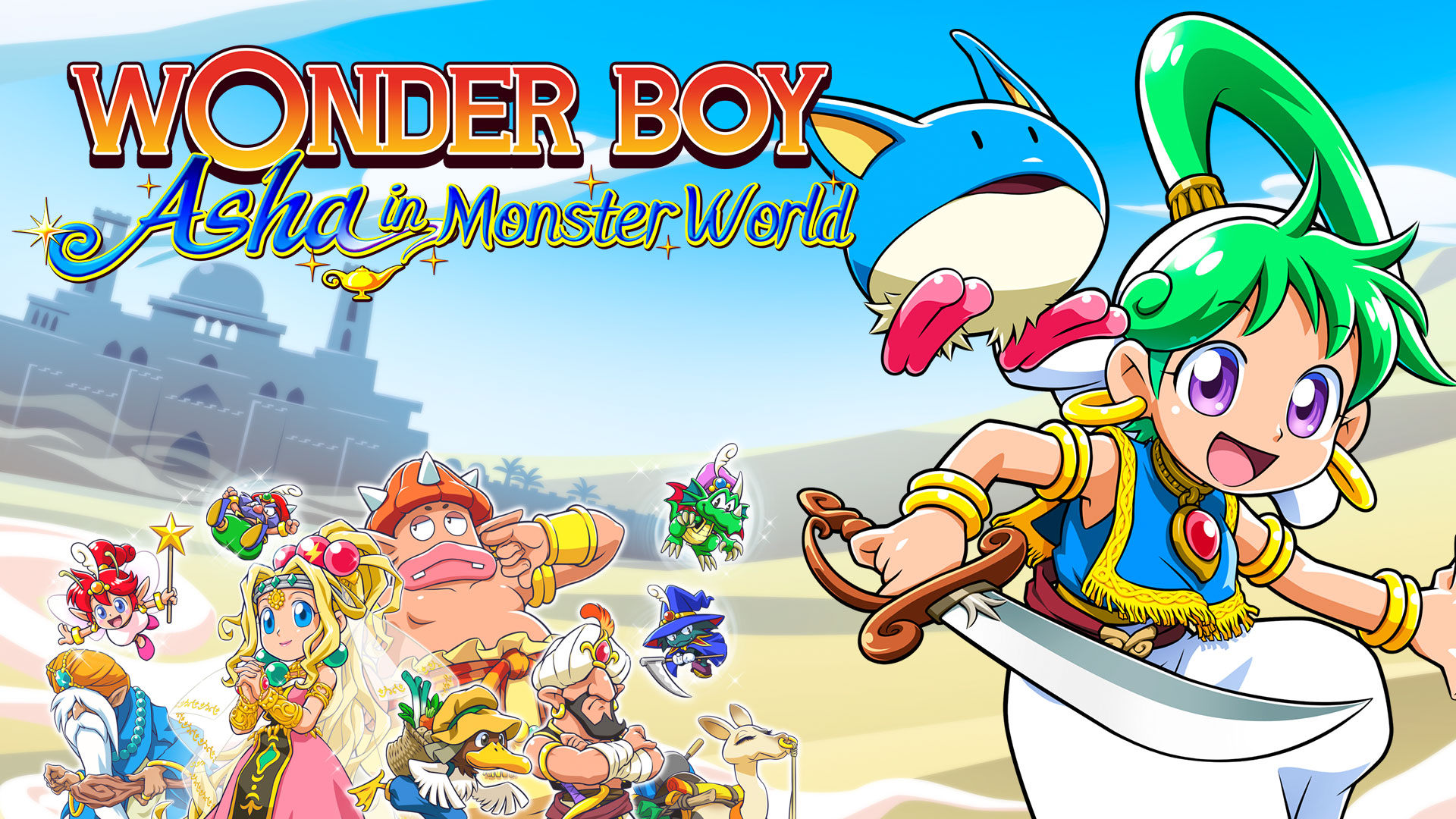 Wonder boy asha in monster world прохождение