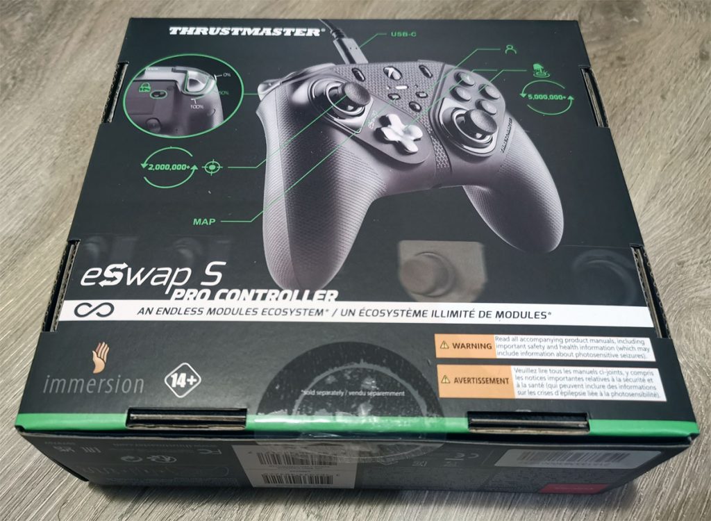 Thrustmaster Eswap S Pro Controller Gamepad Review Impulse Gamer