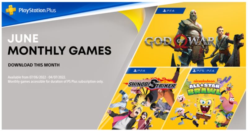 PlayStation Plus games for June: God of War, Naruto to Boruto: Shinobi ...