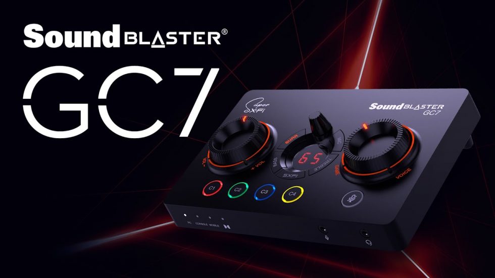 Creative SoundBlaster GC7 Review @CreativeLabs