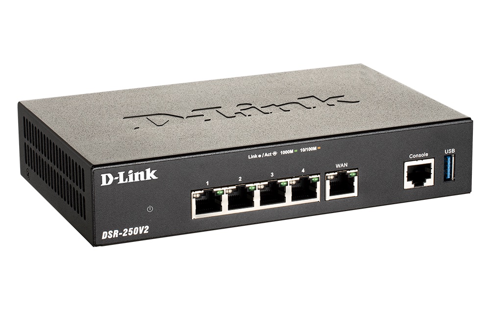 DLink launches the new DSR250V2 Unified Services VPN Router Impulse