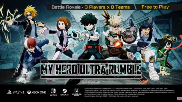 My Hero Ultra Rumble Battle Royale Open Beta Begins May 25