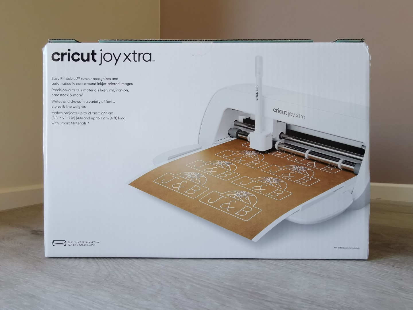 Cricut Joy Xtra/Maker/Explore Vinyle Imprimable Transparent A4
