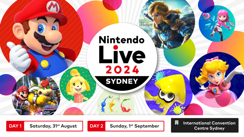 Nintendo AUSTRALIA Announces NEW DETAILS for Nintendo Live 2024 SYDNEY ...