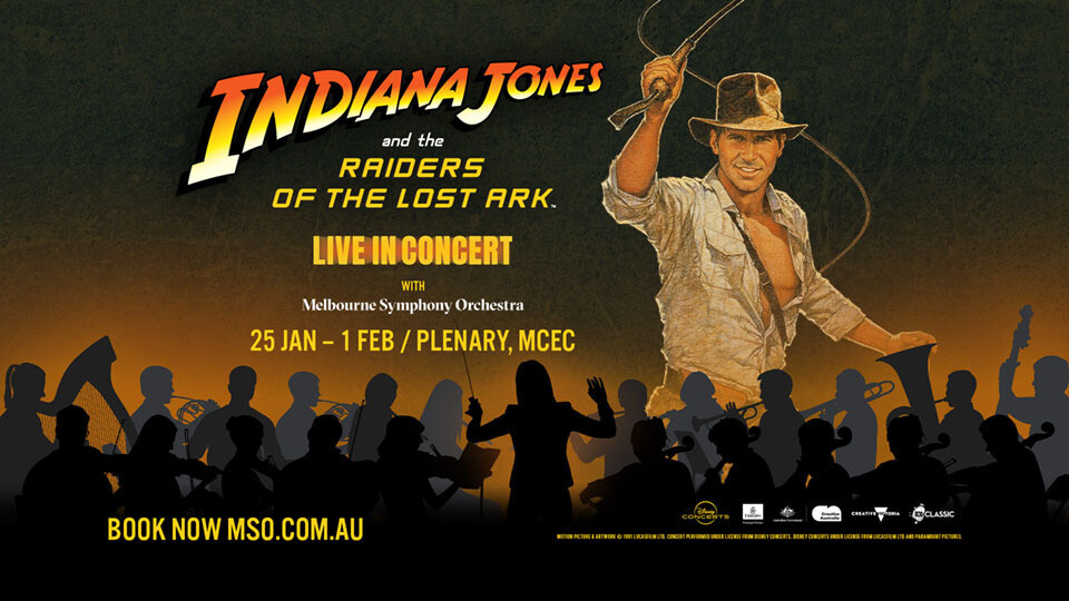 Relive the Adventure: Indiana Jones and the Raiders of the Lost Ark with Melbourne Symphony Orchestra