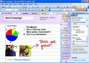 microsoft office onenote 2003 step by step