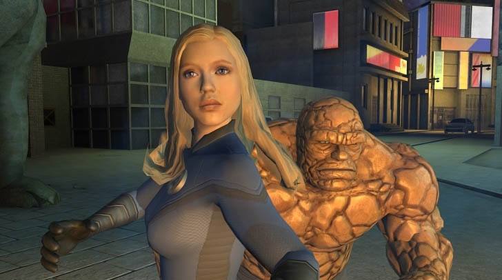 Fantastic 4 Sony PlayStation 2 Video Game PS2